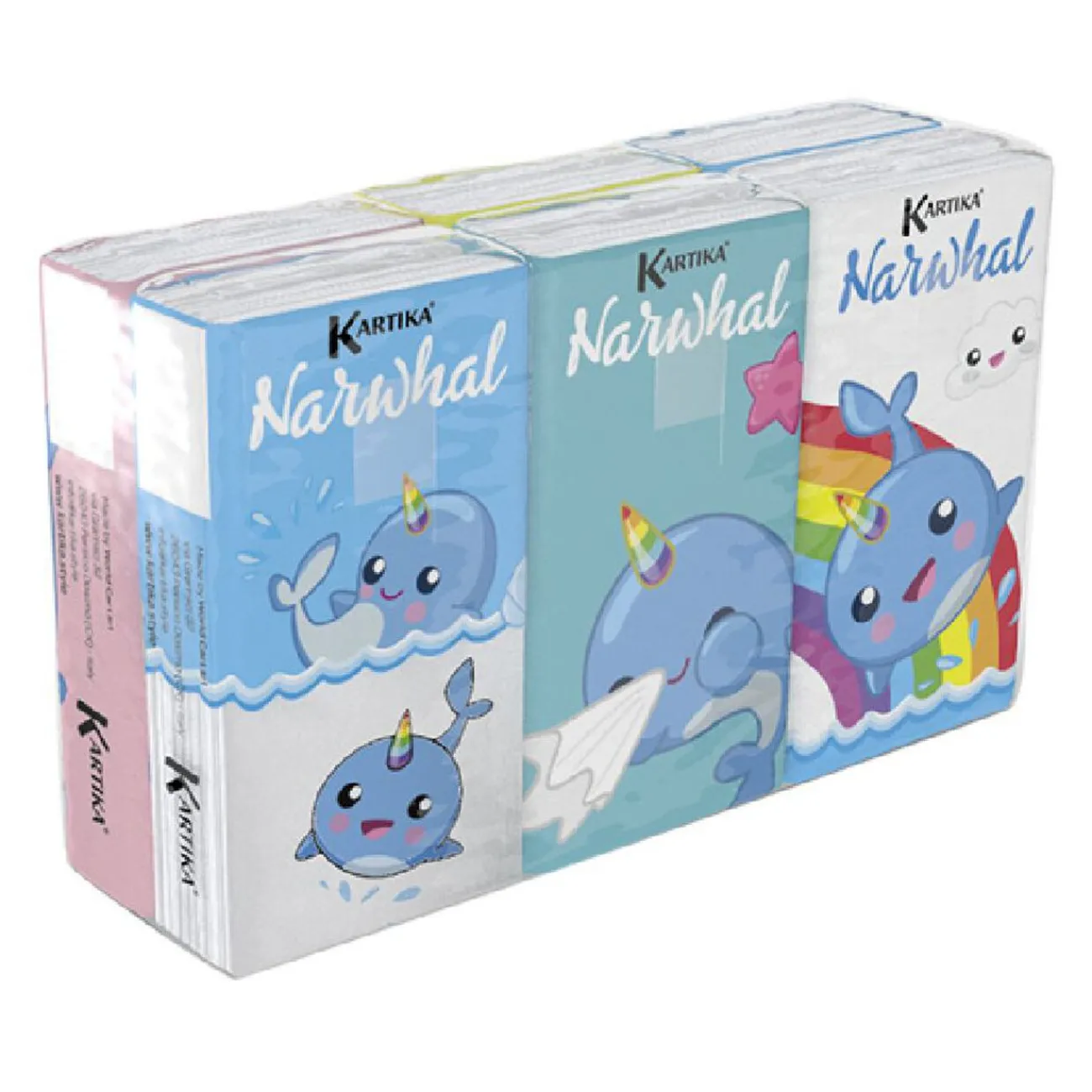 Gifi Bien-Être^Étui de mouchoirs Narval 4 plis