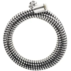 Gifi Equipement Douche^Tuyau de douche gris et noir L.2 m