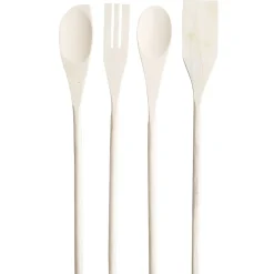 Gifi Ustensile de cuisine en bois x4