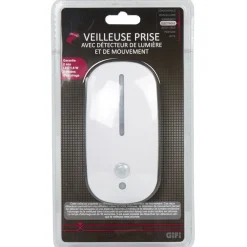 Gifi Eclairage Extérieur^Veilleuse murale détecteur de mouvement