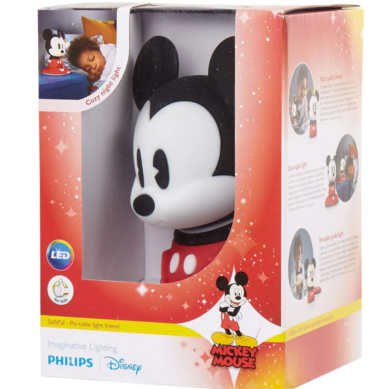 Gifi Eclairage Extérieur^Veilleuse Softpal Mickey Mouse Disney Philips