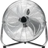 Gifi Ventilateur^Ventilateur industriel à poser gris chromé Homday 45 cm