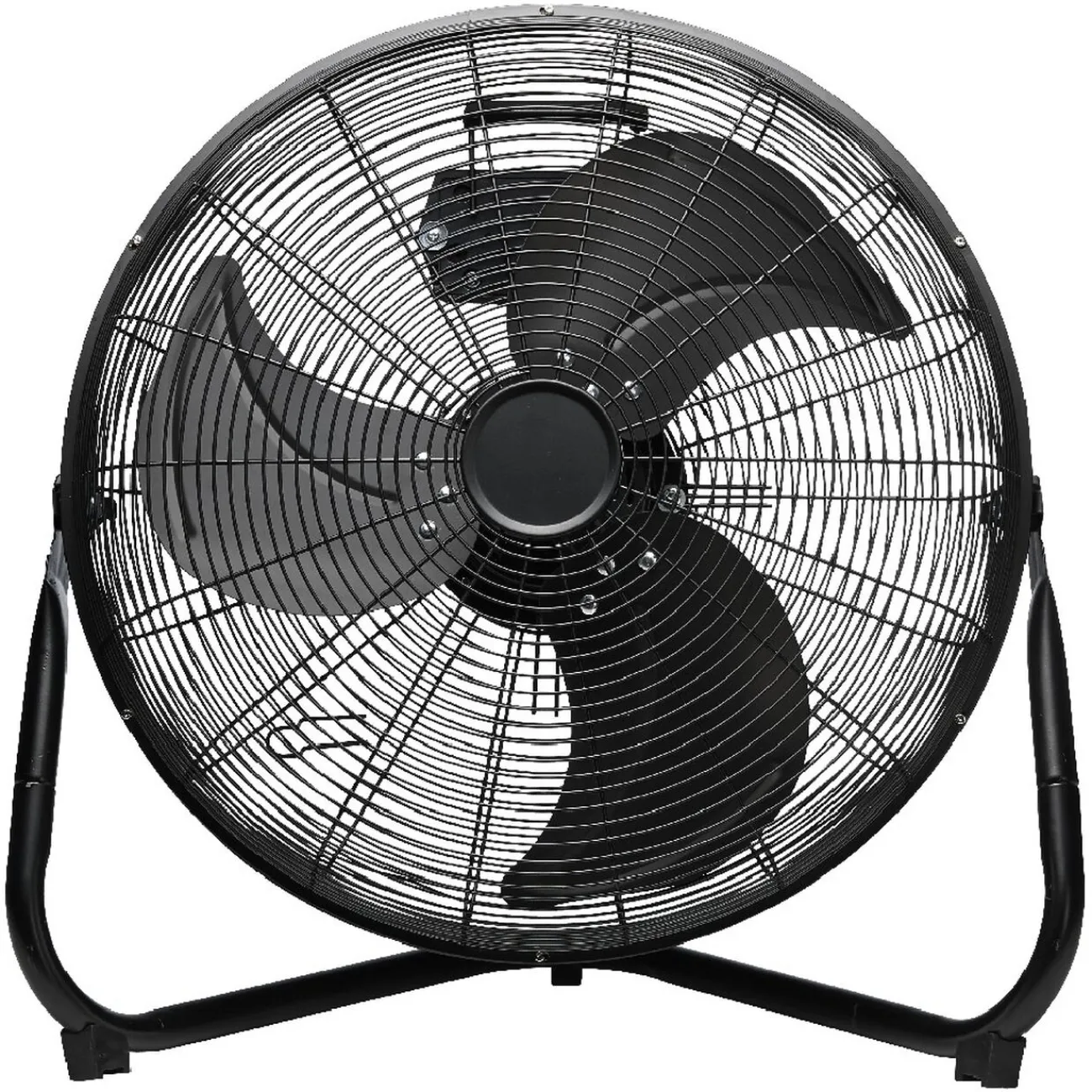 Gifi Ventilateur^Ventilateur industriel à poser Homday métal noir Ø 45 cm