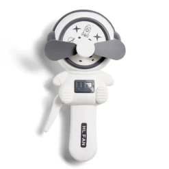Gifi Ventilateur^Ventilateur manuel forme astronaute 3 coloris