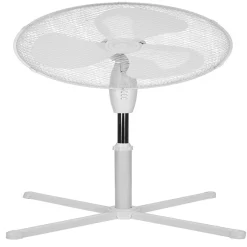 Gifi Ventilateur^Ventilateur sur pied - 3 vitesses - 50W - blanc