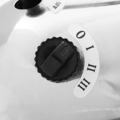 Gifi Ventilateur^Ventilateur sur pied gris chromé Homday 40 cm