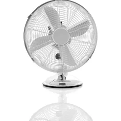 Gifi Ventilateur^Ventilateur sur table gris chromé Homday 30 cm