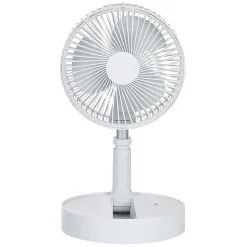 Gifi Ventilateur^Ventilateur télescopique nomade blanc