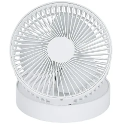 Gifi Ventilateur^Ventilateur télescopique nomade blanc