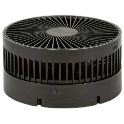 Gifi Ventilateur^Ventilateur télescopique nomade noir