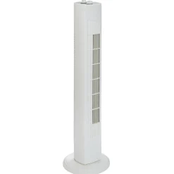 Gifi Ventilateur^Ventilateur tour oscillant blanc 24x24xH75cm 45W