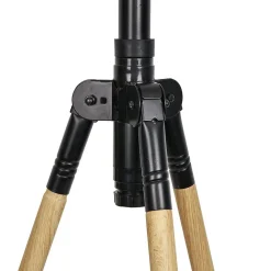 Gifi Ventilateur^Ventilateur trépied effet bois Homday