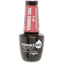 Gifi Beauté^Vernis à ongles gel fushia foncé n°02