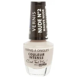 Gifi Beauté^Vernis à ongles glitter mauve nude n°02