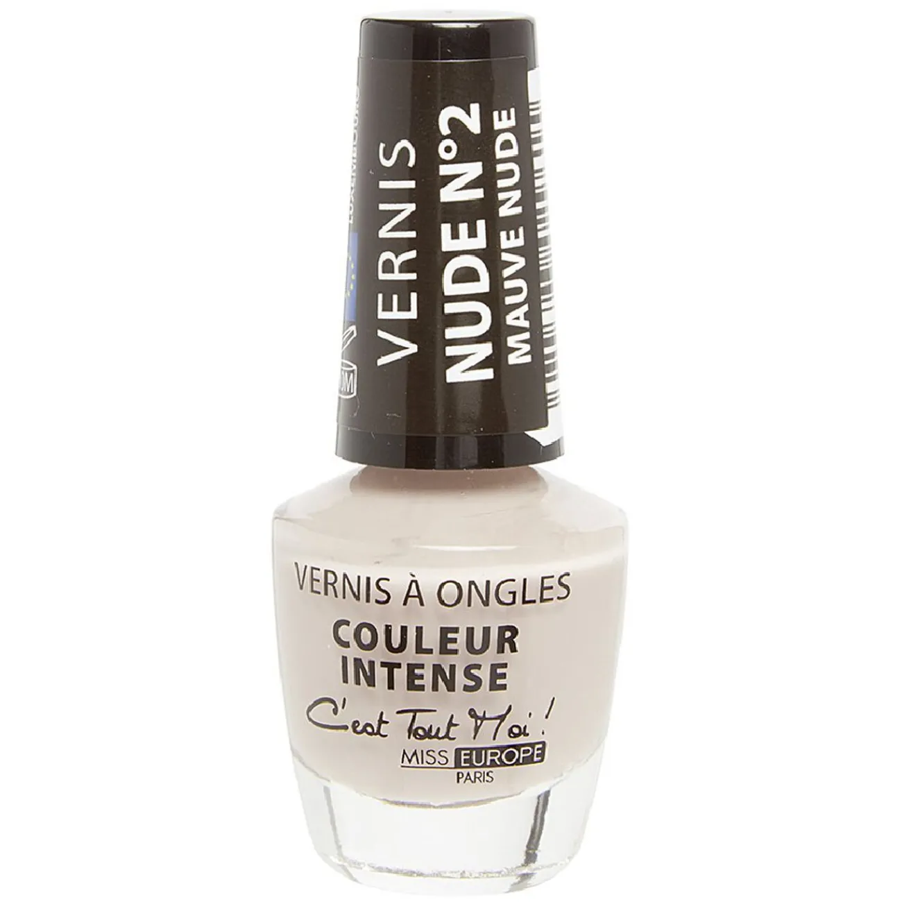 Gifi Beauté^Vernis à ongles glitter mauve nude n°02