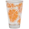 Gifi Verre à orangeade design fluo orange 30 cl
