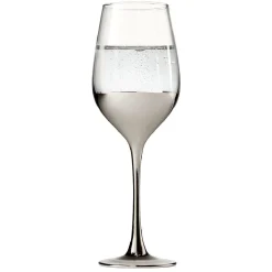 Gifi Verre à pied Oksana argenté 35cL x4