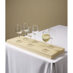 Gifi Verre à pied transparent 29,5cl x6