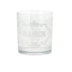 Gifi Verre bas la maison vintage x 3