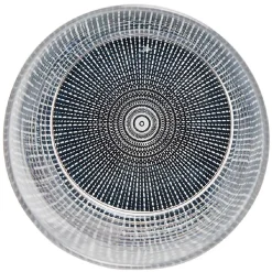 Gifi Verre bas transparent fond imprimé 34,5 cl