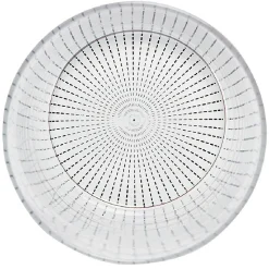 Gifi Verre bas transparent fond imprimé 34,5 cl