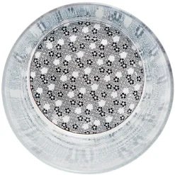 Gifi Verre bas transparent fond imprimé 34,5 cl