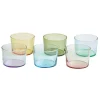 Gifi Verre bodega uni coloré x 6