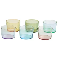 Gifi Verre bodega uni coloré x 6