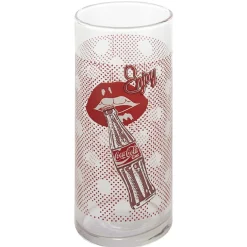 Gifi Verre coca Luminarc pop art rouge transparent Enjoy