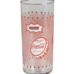 Gifi Verre coca Luminarc pop art rouge transparent Fresh