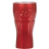 Gifi Verre Coca-Cola rouge métallisé
