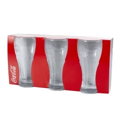 Gifi Verre Coca-Cola transparent x3