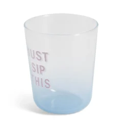Gifi Verre coloré avec message 315ml