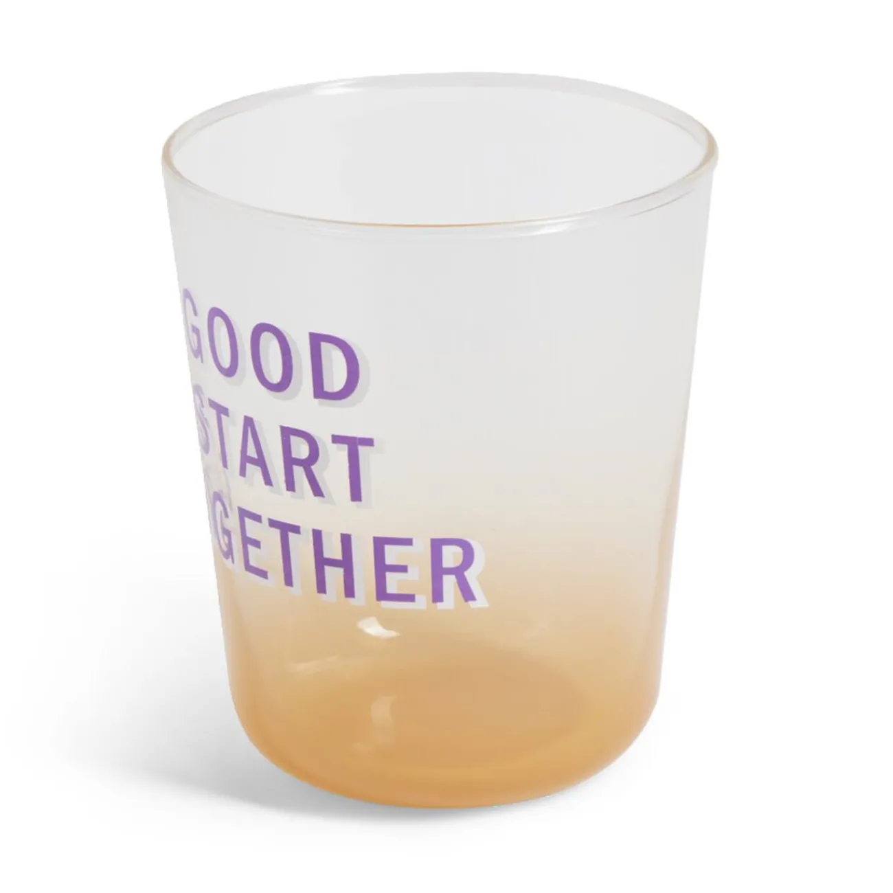 Gifi Verre coloré avec message 315ml