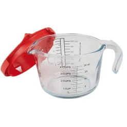 Gifi Verre doseur avec couvercle 1 L