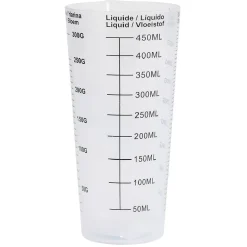 Gifi Verre doseur en plastique blanc