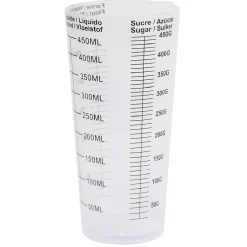 Gifi Verre doseur en plastique blanc