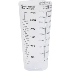 Gifi Verre doseur en plastique blanc