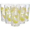 Gifi Verre haut citron Hello Summer x 6