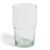 Gifi Verre haut 44cl en verre recyclé transparent Ø7,7xH13cm