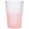 Gifi Verre haut effet givré rose fluo 40 cl - Frozen
