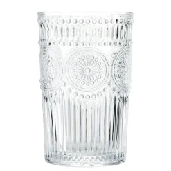 Gifi Verre haut motif baroque 350ml H17cm