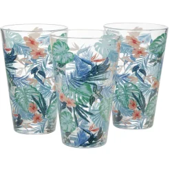 Gifi Verre haut Nadia Tropical x 3
