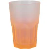 Gifi Verre Luminarc orange fluo