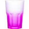 Gifi Verre Luminarc rose fluo