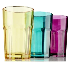 Gifi Verre 300ml Ø7,8xH11,8cm - 3 coloris