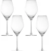 Gifi Verres à vin transparents 45 cl x4