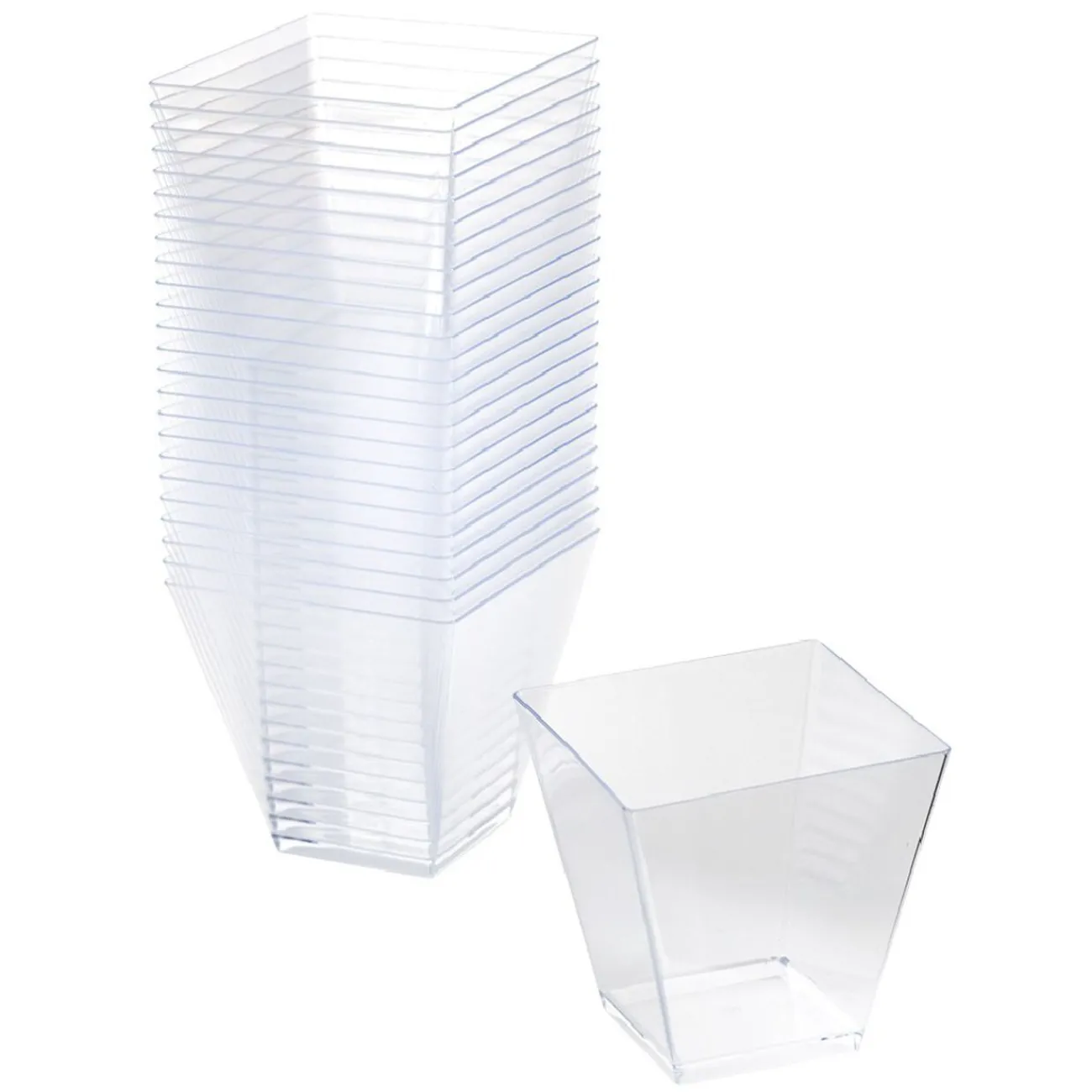 Gifi Verrine forme diamant transparente x25