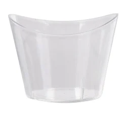 Gifi Verrine ovale en plastique réutilisable x10