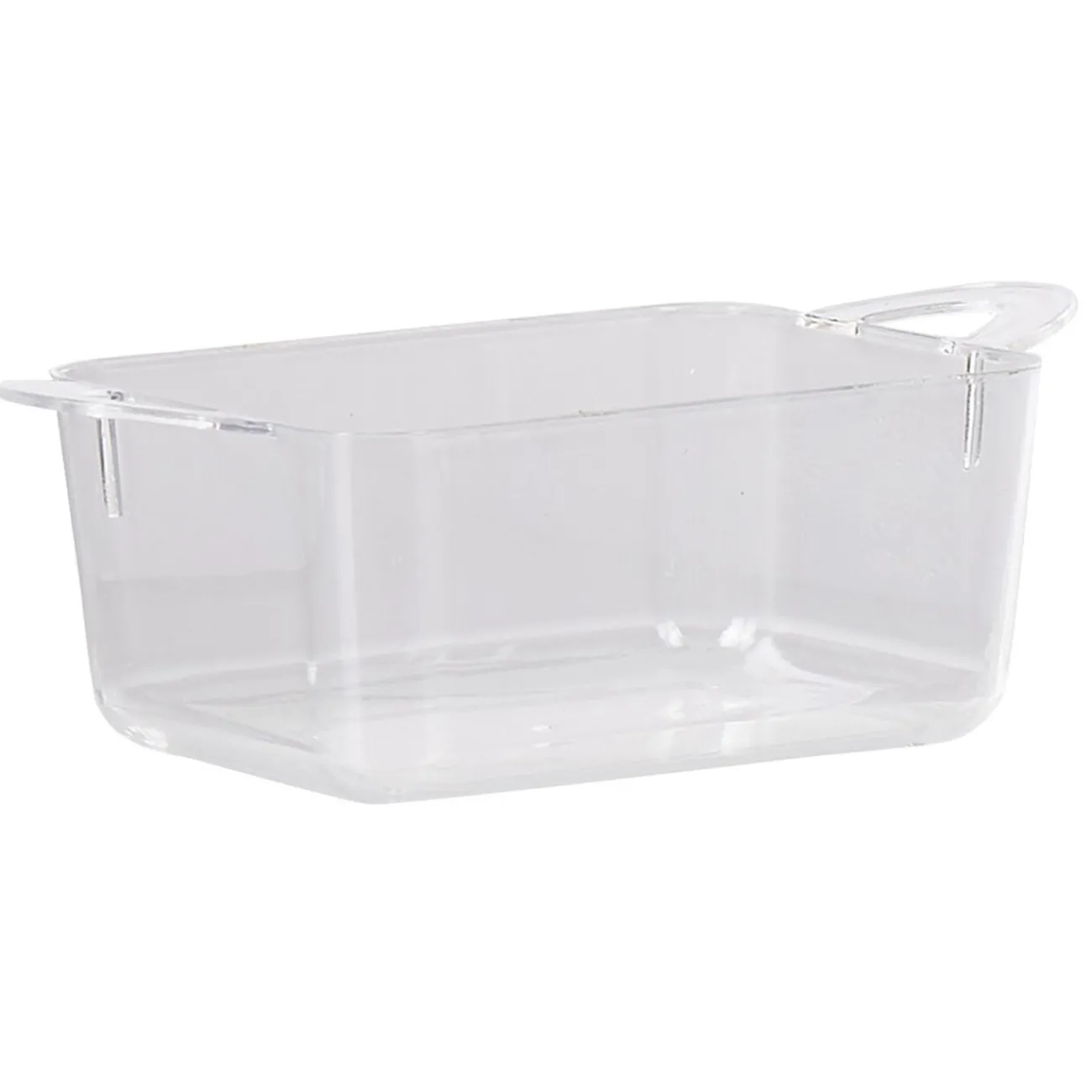 Gifi Verrine rectangulaire en plastique réutilisable x10